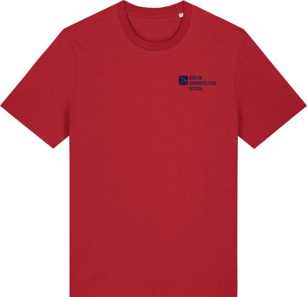 9_110-110COSMO_2201-1 T-Shirt kurzarm rot
