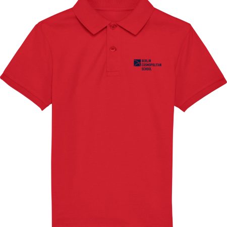 Poloshirt kurzarm rot