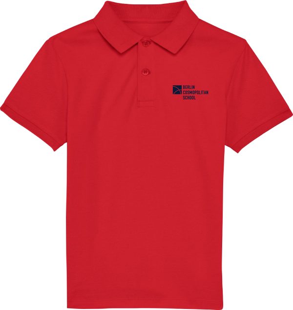 Poloshirt kurzarm rot