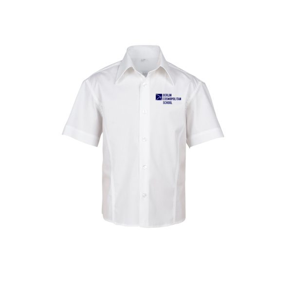 Hemd kurzarm Jungen weiß