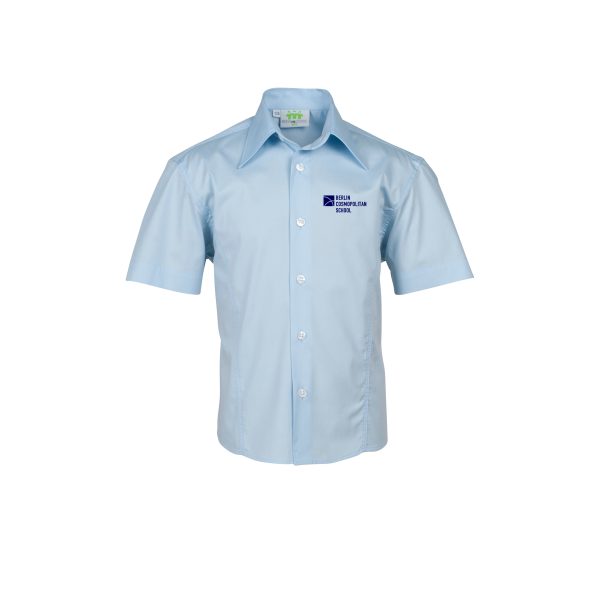 Hemd kurzarm Jungen hellblau