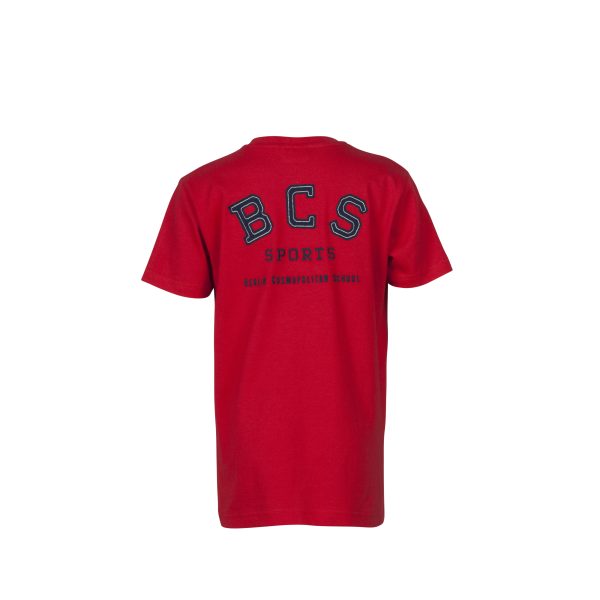 Sportshirt Baumwolle rot