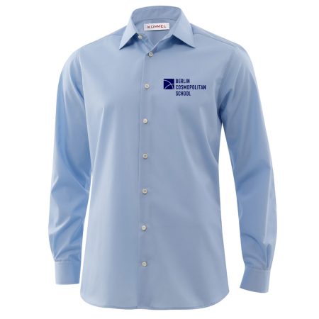 Hemd langarm Jungen hellblau