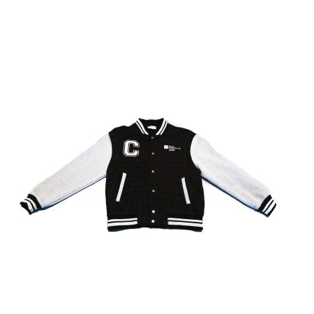 College Jacke Black-Light Grey Neu!!!